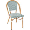 French bistro chairs wholesale DM-ZF3006C with space-saving armless profile for commercial patios