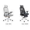 Ergonomic office chair factory supplying DM-OC8803 in alpine white and onyx black
